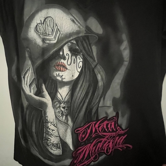 Metal Mulisha Women’s Juniors Tee Shirts Set of 2 - Picture 15 of 16